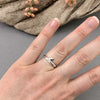 Birch Branch Ring, Wedding Ring handmade by Beth Millner Jewelry