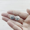 Spring Tulip Bouquet Earrings - Silver Earrings - handmade by Beth Millner Jewelry