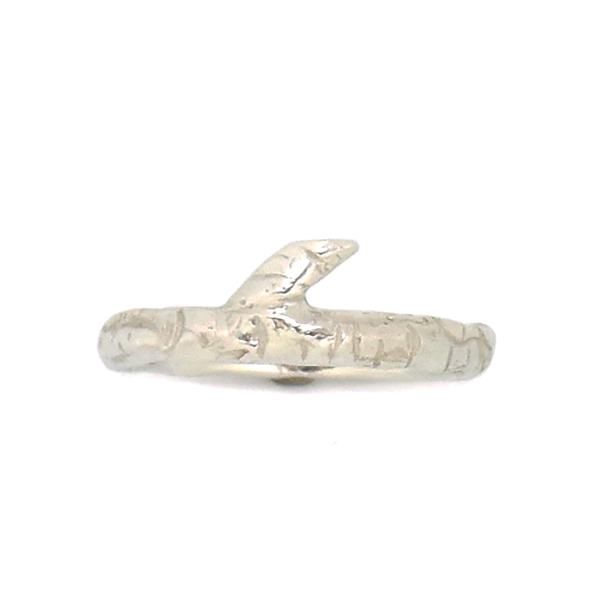 Gold Birch Branch Ring - your choice of gold - Wedding Ring 18K Palladium White Gold 14K Rose Gold 6356 - handmade by Beth Millner Jewelry