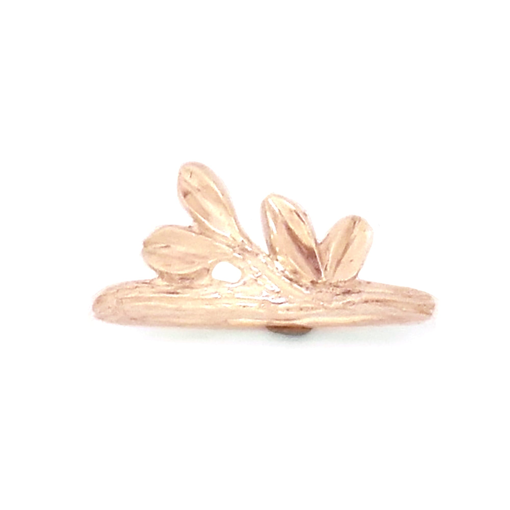 Gold Growing Love Twig Ring - your choice of gold - Wedding Ring  18K Palladium White Gold  14K Rose Gold 6353 - handmade by Beth Millner Jewelry