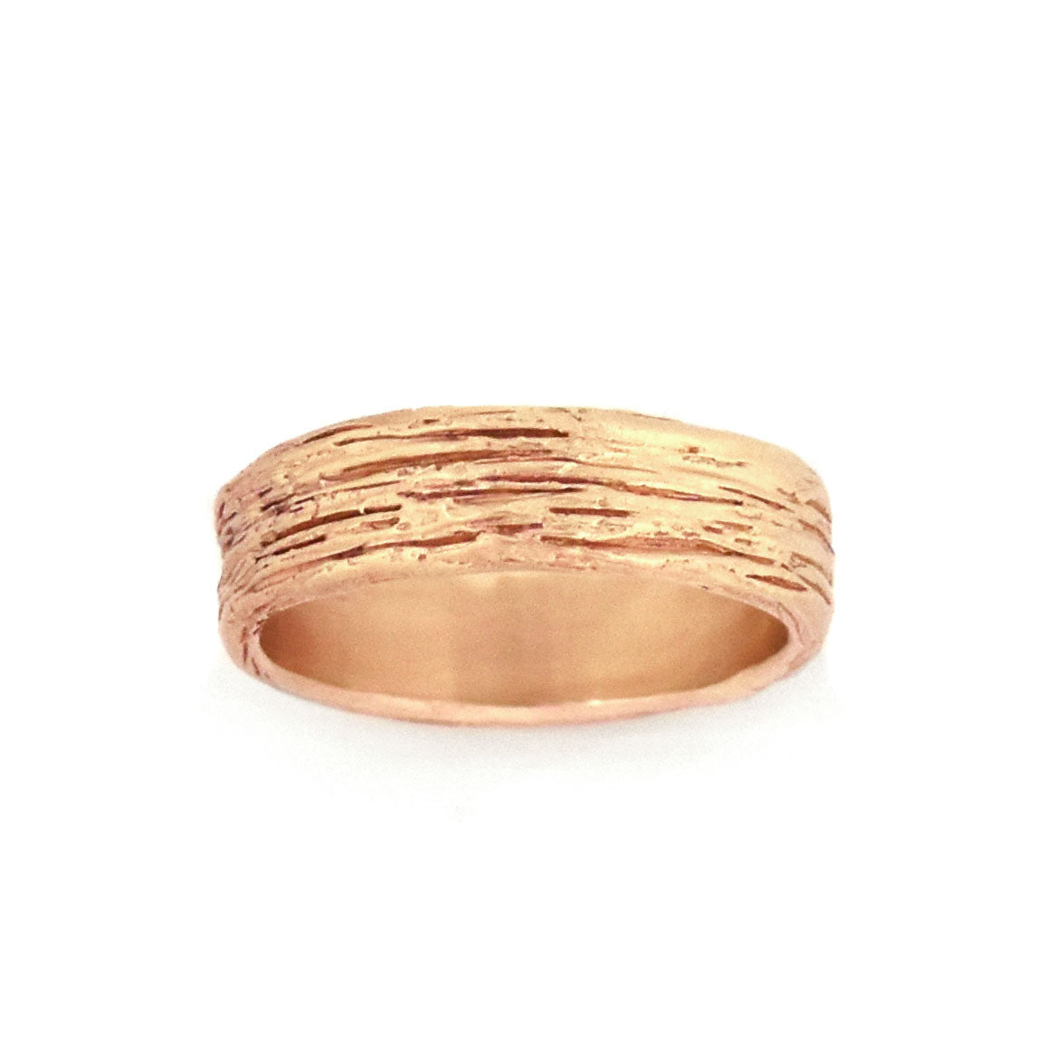 Gold Timber Ring - your choice of gold - Wedding Ring  18K Palladium White Gold  14K Rose Gold 3913 - handmade by Beth Millner Jewelry