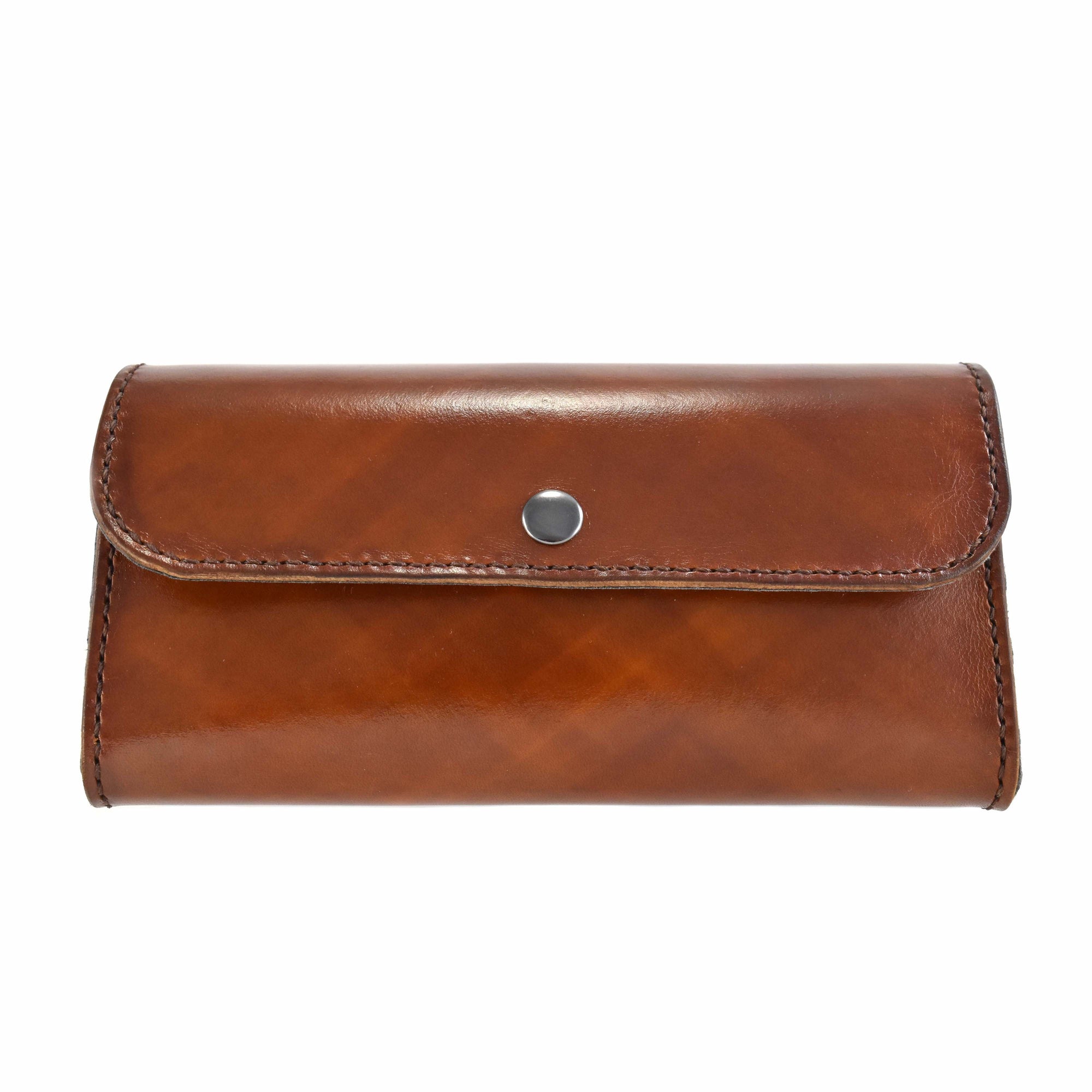 Handcrafted Leather Clutch Wallet - Tree Planted with Purchase - Artisan Goods   4167 - handmade by Beth Millner Jewelry