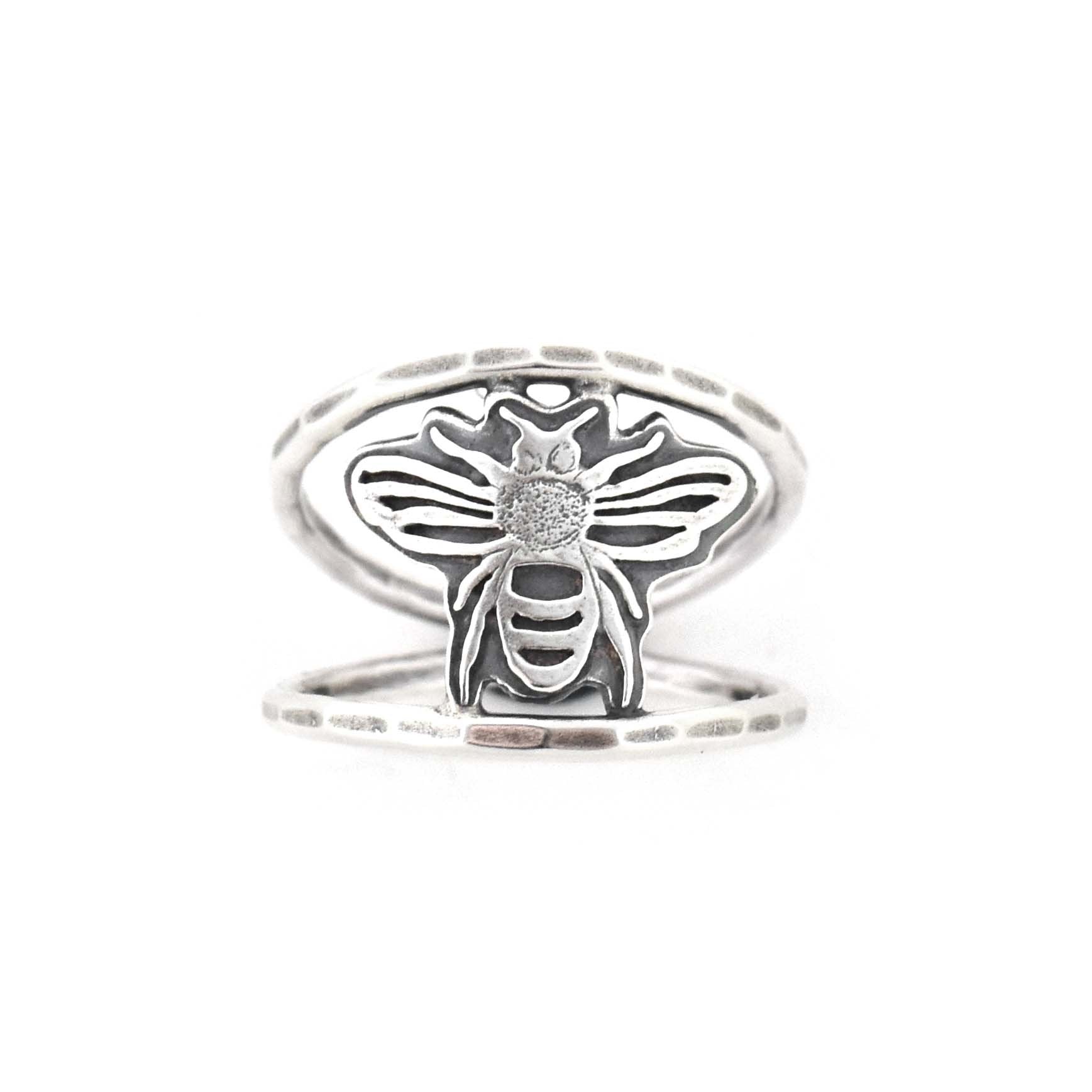 Honey Bee Ring - Ring Select Size 4 5604 - handmade by Beth Millner Jewelry