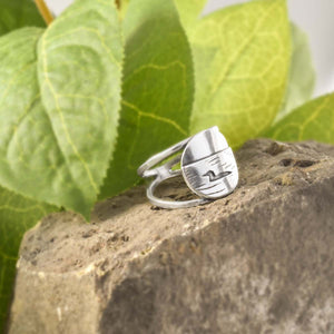 Loon Lake Ring Size 5.25 10.25 - Ring  Select Size  10.25 5487 - handmade by Beth Millner Jewelry