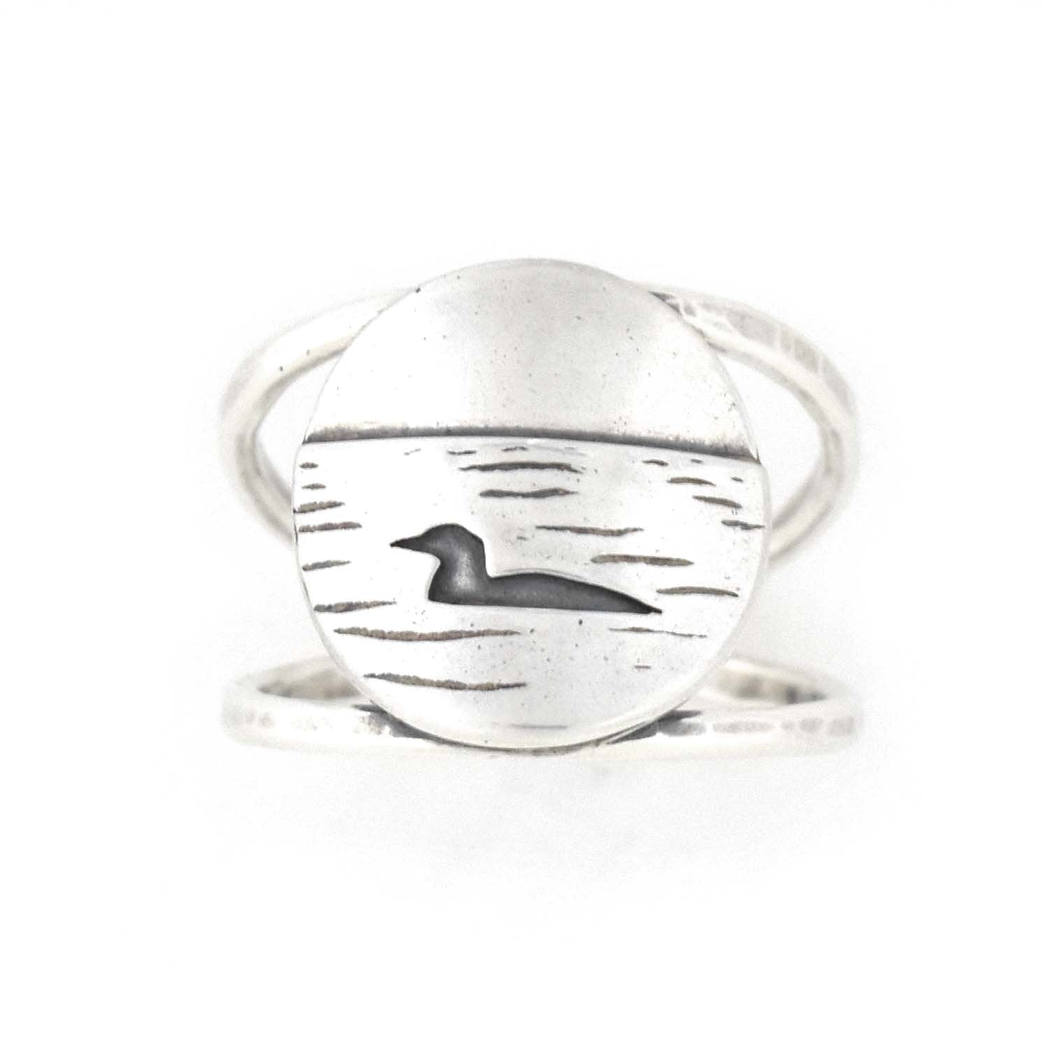 Loon Lake Ring Size 5.25 10.25 - Ring  Select Size  10.25 5487 - handmade by Beth Millner Jewelry