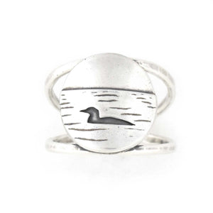 Loon Lake Ring Size 5.25 10.25 - Ring  Select Size  10.25 5487 - handmade by Beth Millner Jewelry