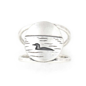 Loon Lake Ring - Ring  Select Size  4 5487 - handmade by Beth Millner Jewelry