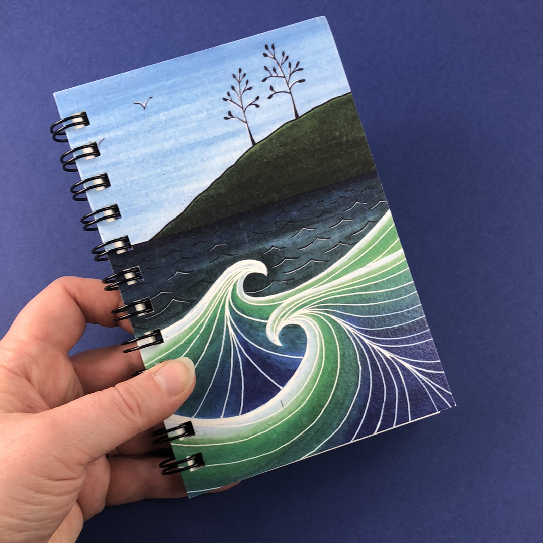 McCarty's Cove Hemp Sketchbook - Tree Planted with Purchase - Artisan Goods   5510 - handmade by Beth Millner Jewelry