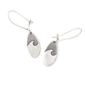 Mini Superior Gales Earrings - Silver Earrings   3501 - handmade by Beth Millner Jewelry