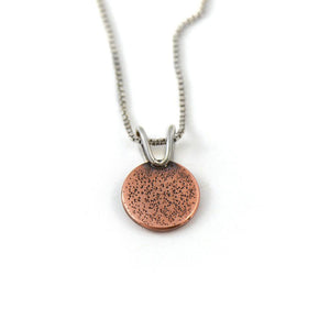 Rooted Yooper Mixed Metal Pendant - Mixed Metal Pendant   3099 - handmade by Beth Millner Jewelry