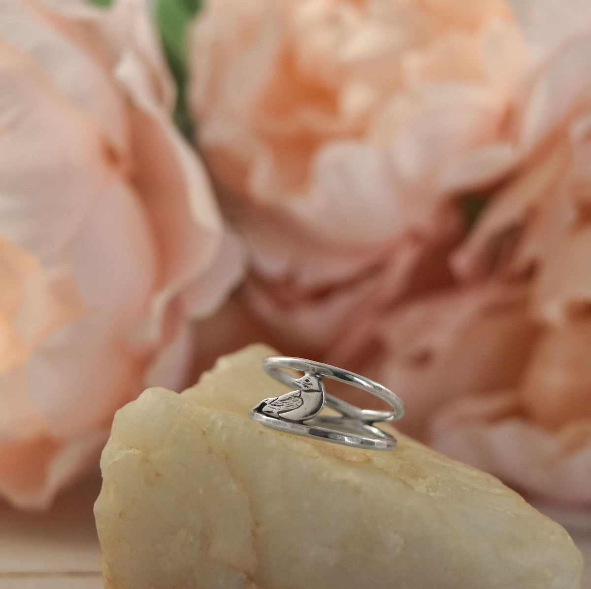 Spring Robin Ring - Ring  Select Size  4 5781 - handmade by Beth Millner Jewelry