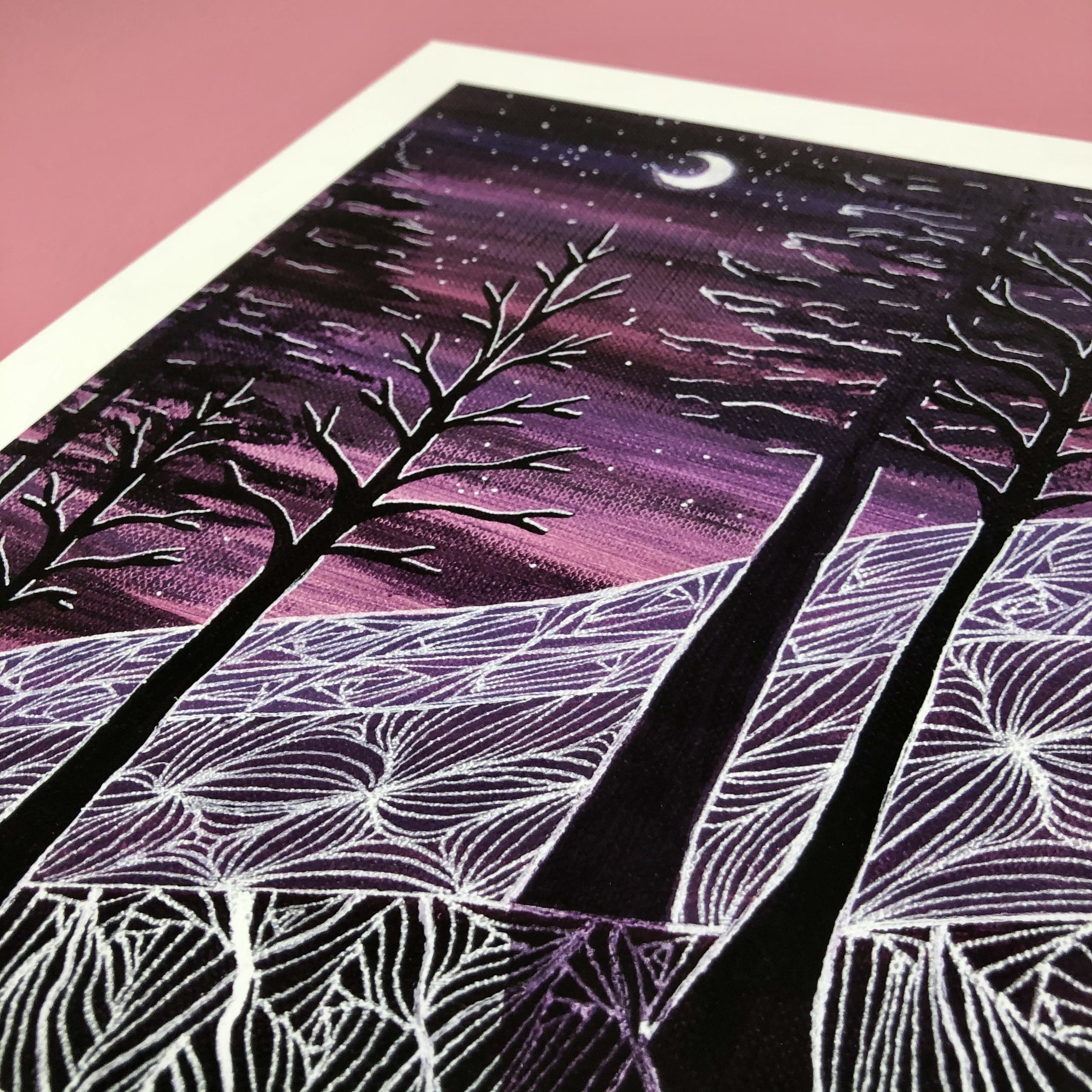 Sugarloaf Midnight Artist Print - Tree Planting with Purchase - Artisan Goods   5524 - handmade by Beth Millner Jewelry