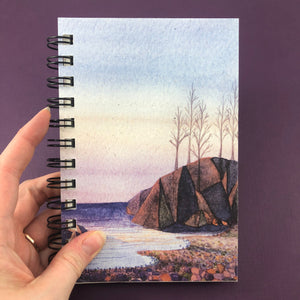 Sunset Point Hemp Sketchbook - Tree Planted with Purchase - Artisan Goods   6671 - handmade by Beth Millner Jewelry