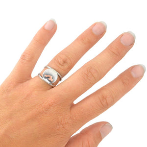 Superior Sunset Silhouette Ring - Ring  Select Size  4 3467 - handmade by Beth Millner Jewelry