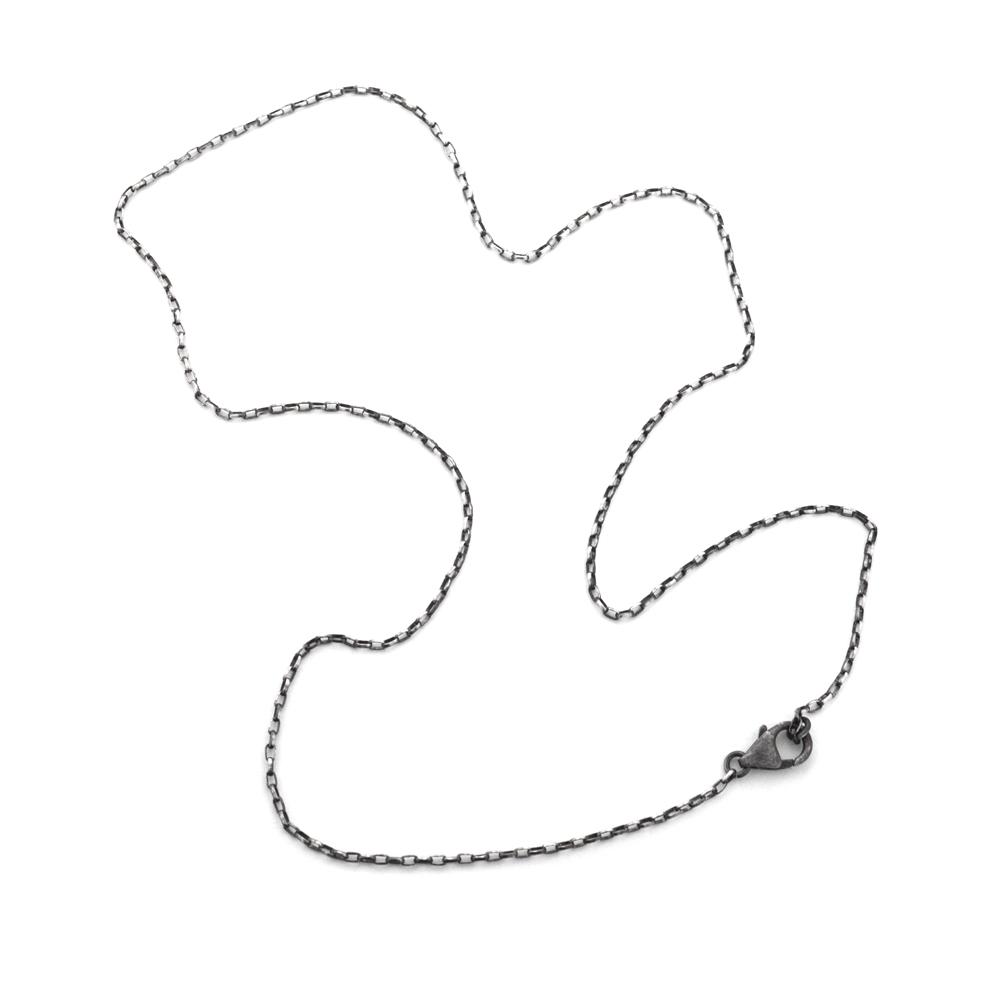 Chain - Dark Silver Tiny Loopy - Chain & Cord  16