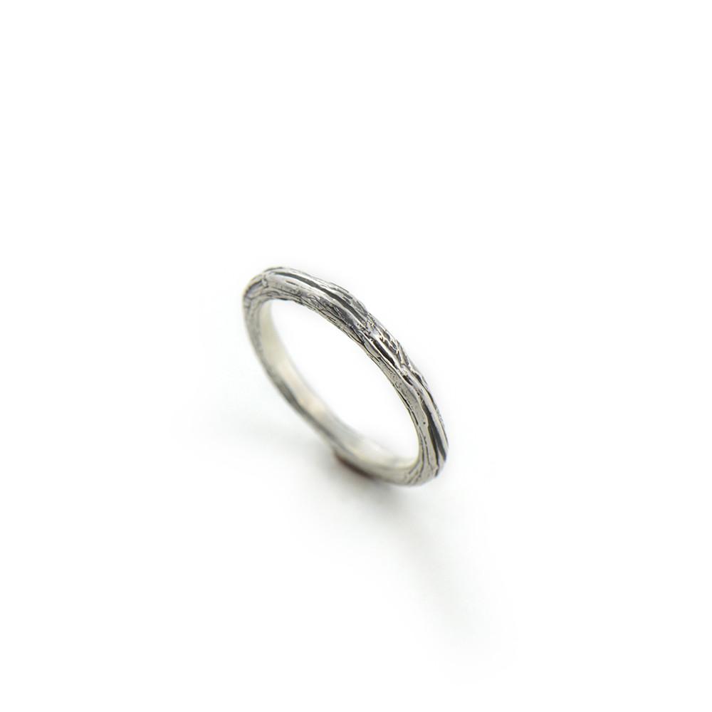 Silver Twig Ring - Beth Millner Jewelry