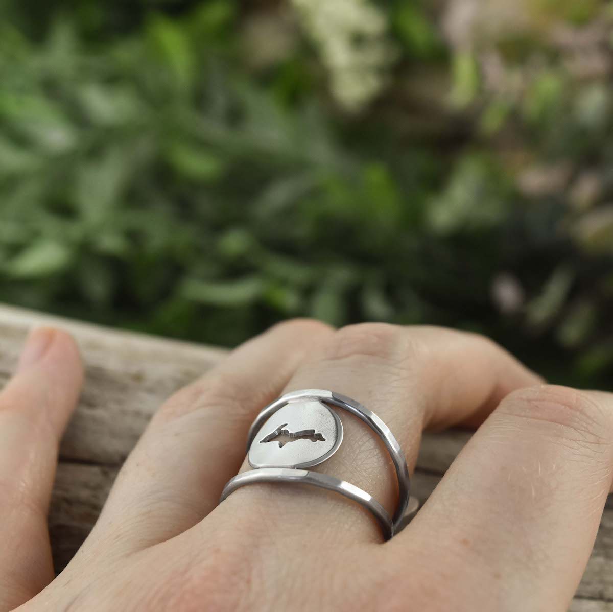 Baguette Diamond Double Band Ring, 14k Baguette Diamond Wedding Ring Band |  eBay