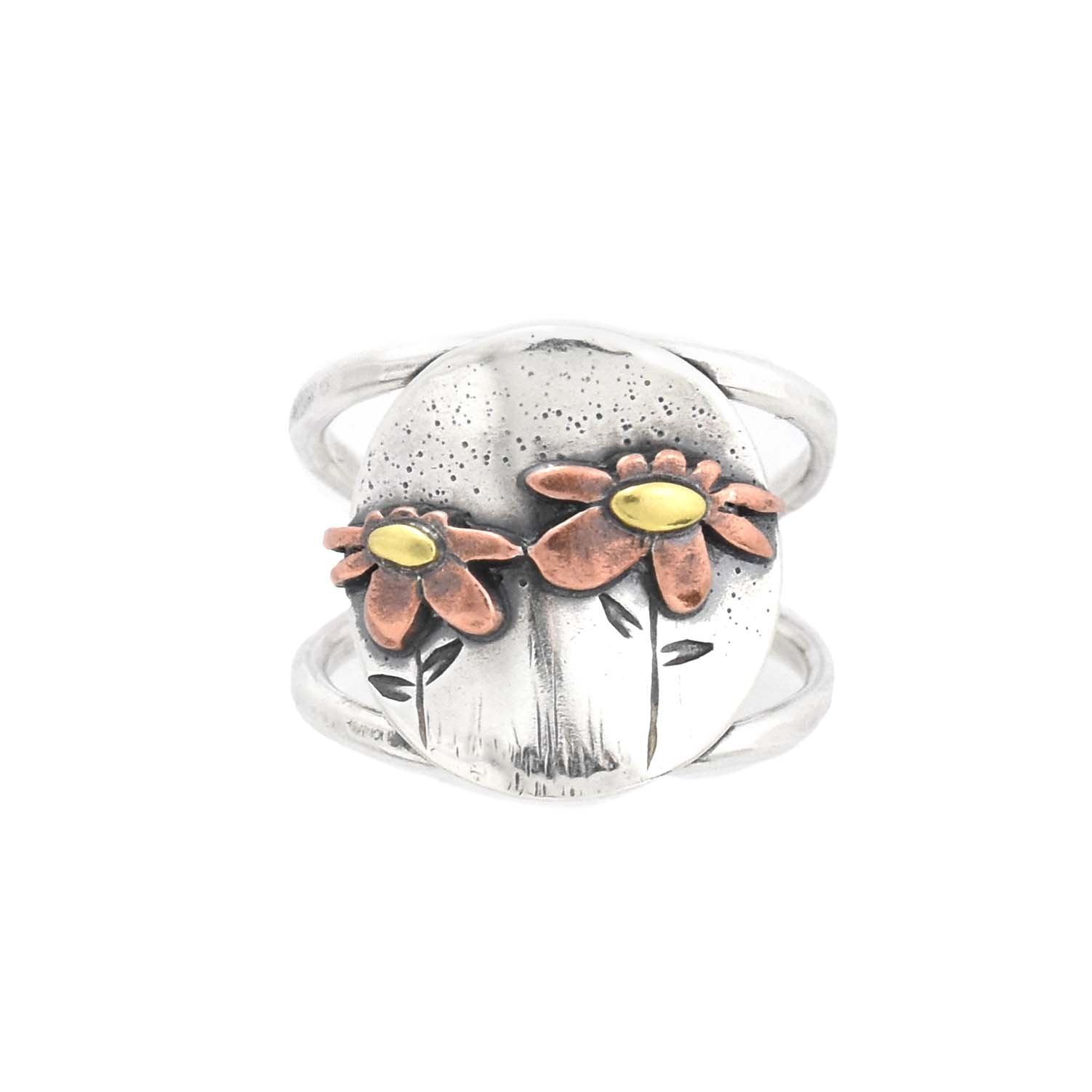 Wildflower Ring - Ring  Select Size  4 4013 - handmade by Beth Millner Jewelry