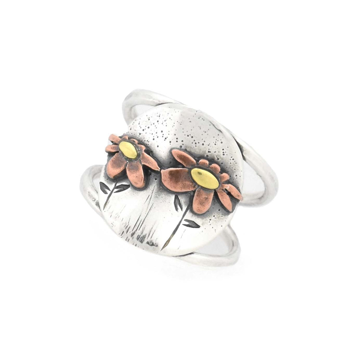 Wildflower Ring - Ring Select Size 4 4013 - handmade by Beth Millner Jewelry